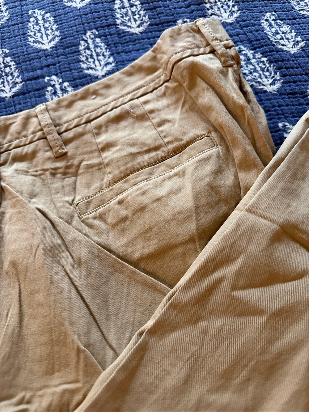 Talbots Relaxed Chino Pants — Khaki/Tan - Picture 3 of 5